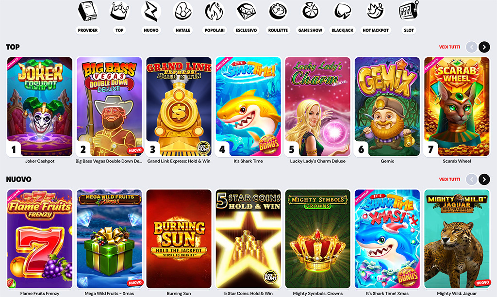 Giochi del casinò Supabet